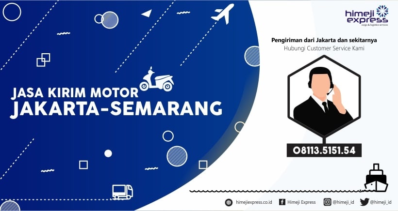 Jasa Kirim Motor dari Jakarta ke Semarang
