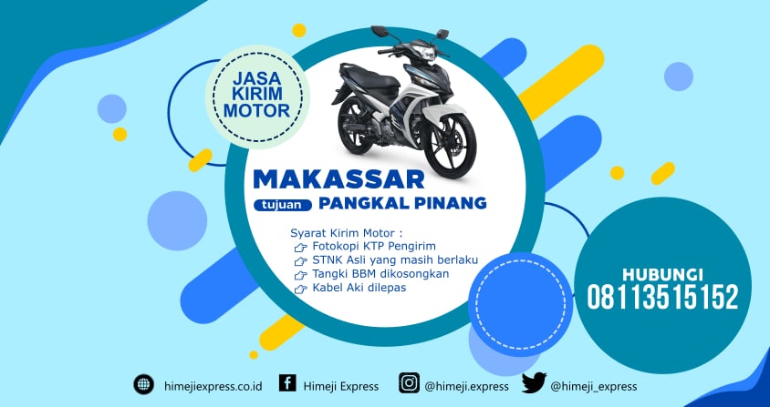 Jasa_Kirim_Motor_Makassar_ke_Pangkal_Pinang