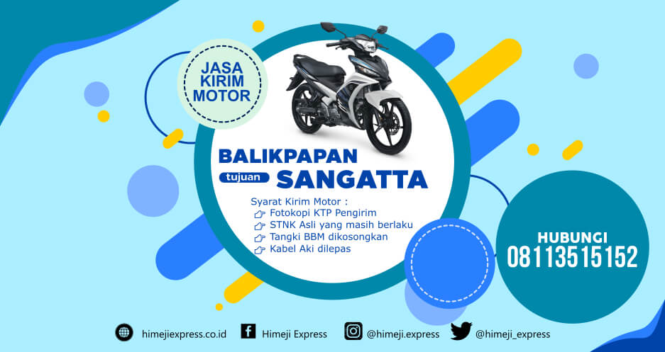 Jasa_Kirim_Motor_Balikpapan_ke_Sangatta