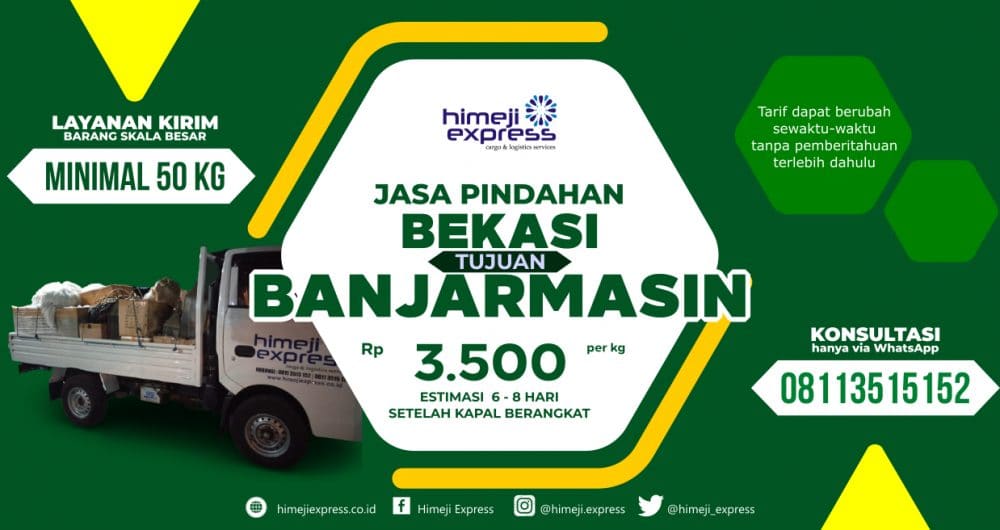 Jasa_Pindahan_Murah_Bekasi_ke_Banjarmasin