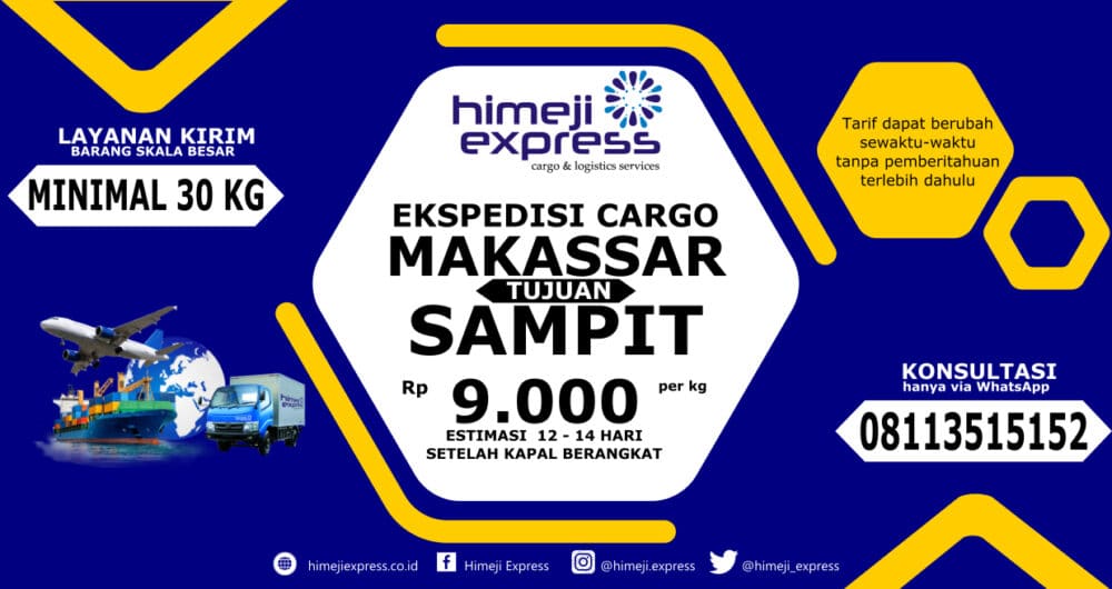 Jasa_Ekspedisi_Cargo_Murah_Makassar_ke_Sampit