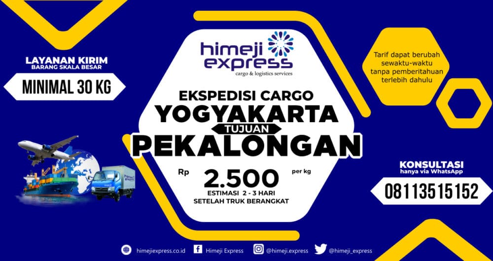 Ekspedisi Jakarta ke Jogja yang Murah dan Aman Jasa_Ekspedisi_Cargo_Murah_Yogyakarta_ke_Pekalongan