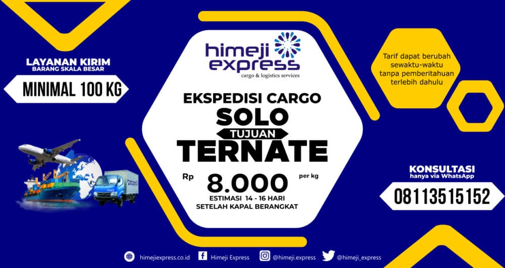 Ekspedisi Jakarta ke Jogja yang Murah dan Aman Jasa_Ekspedisi_Cargo_Murah_Solo_ke_Ternate