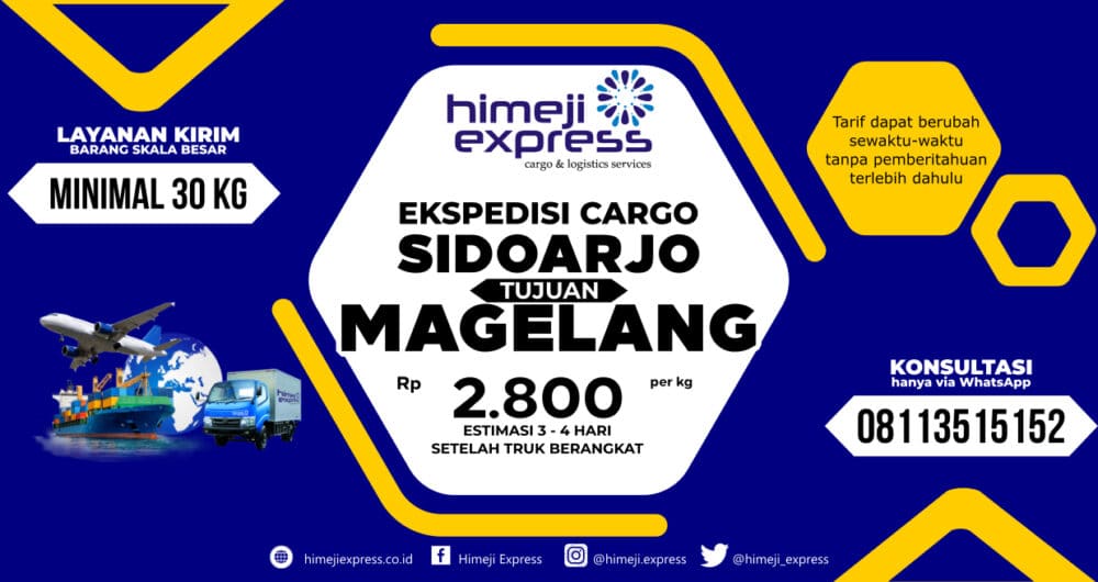 Jasa_Ekspedisi_Cargo_Murah_Sidoarjo_ke_Magelang