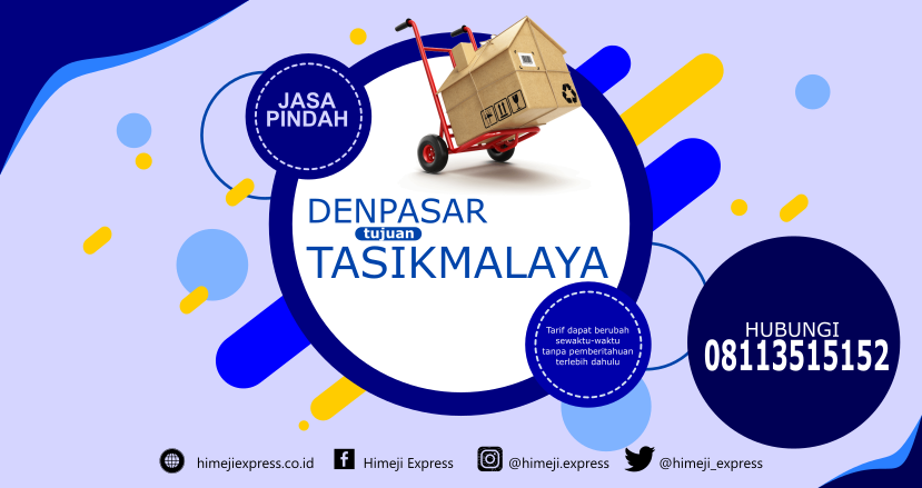 Himeji Express melayani jasa pindahan Denpasar Tasikmalaya. Biaya pindahan murah.